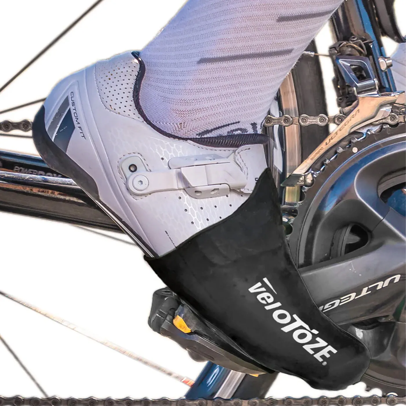 VeloToze Silicone Toe Cover - Black 