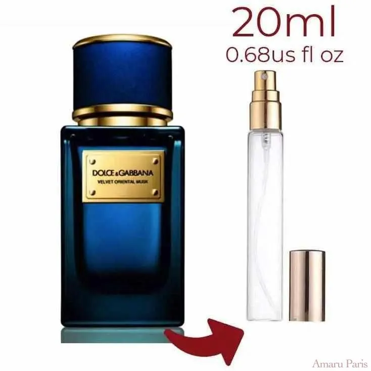 Velvet Oriental Musk Dolce&amp;Gabbana for women and men Decant Fragrance Samples