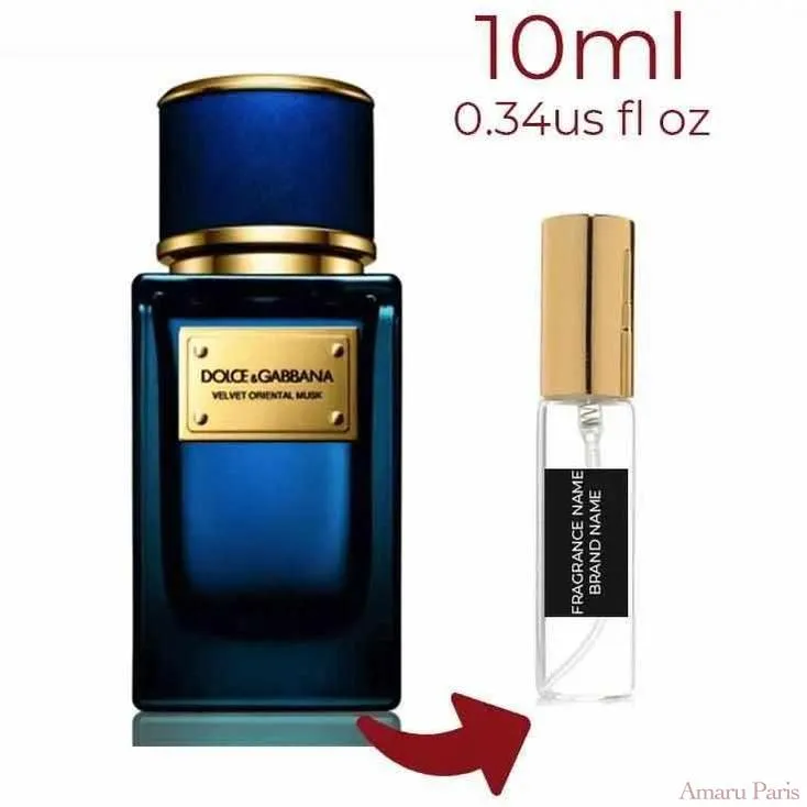 Velvet Oriental Musk Dolce&amp;Gabbana for women and men Decant Fragrance Samples