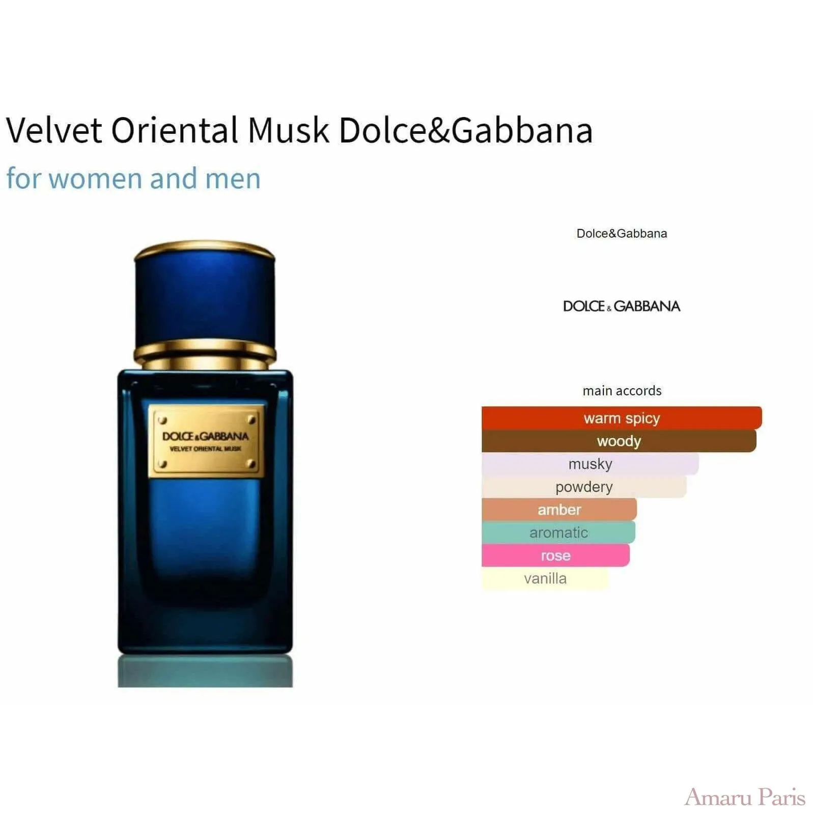 Velvet Oriental Musk Dolce&amp;Gabbana for women and men Decant Fragrance Samples