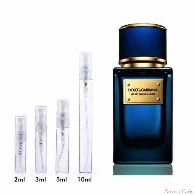 Velvet Oriental Musk Dolce&amp;Gabbana for women and men Decant Fragrance Samples