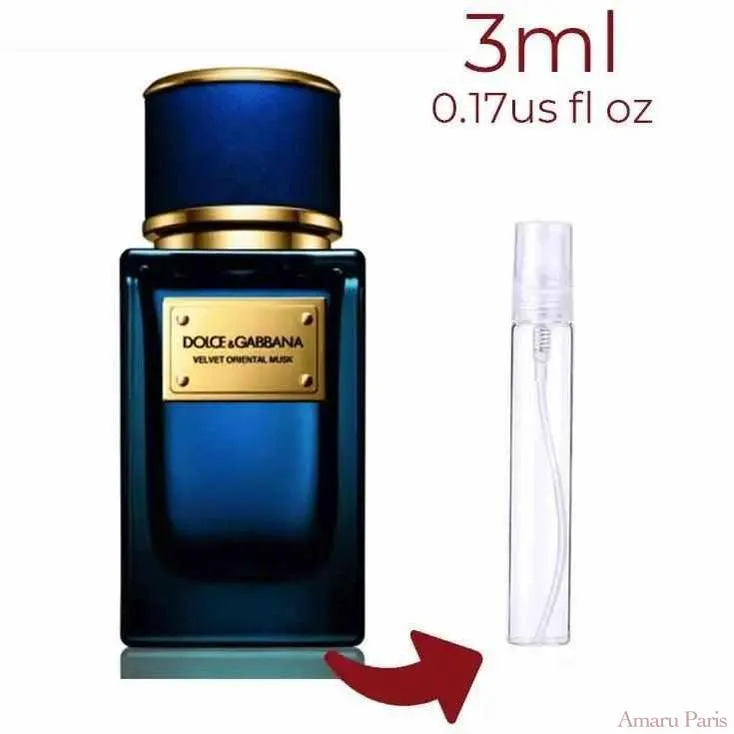 Velvet Oriental Musk Dolce&amp;Gabbana for women and men Decant Fragrance Samples