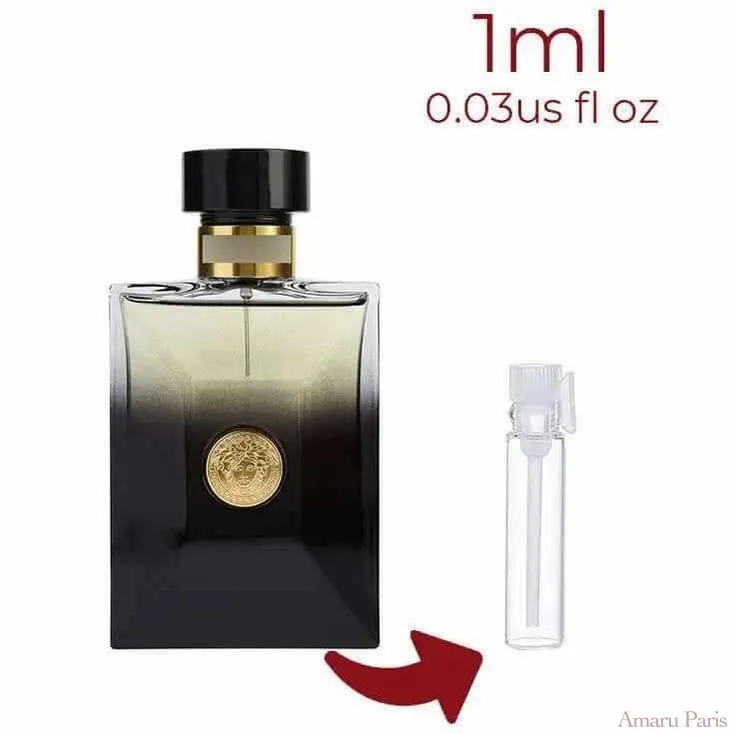 Versace Pour Homme Oud Noir Versace for men Decant Fragrance Samples