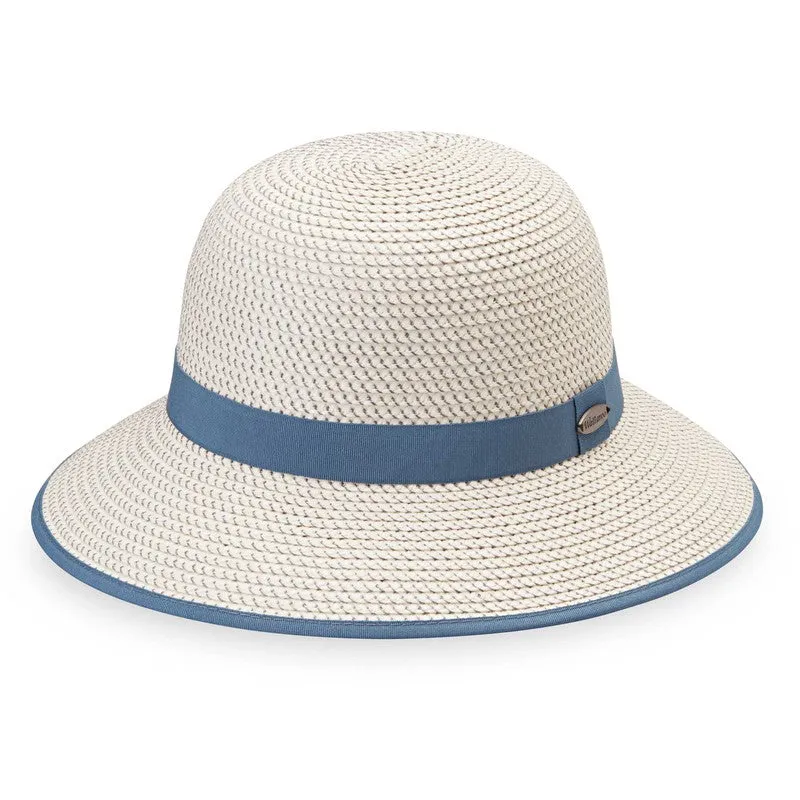 Wallaroo Darby Hat - Ivory/Dusty Blue