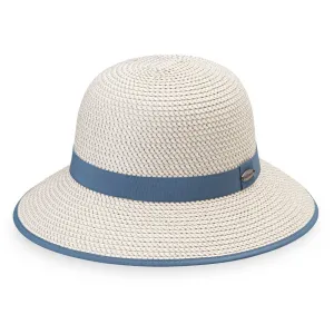 Wallaroo Darby Hat - Ivory/Dusty Blue