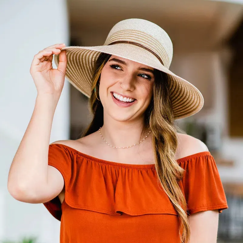 Wallaroo Petite Marseille Hat - White/Beige