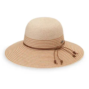 Wallaroo Petite Marseille Hat - White/Beige