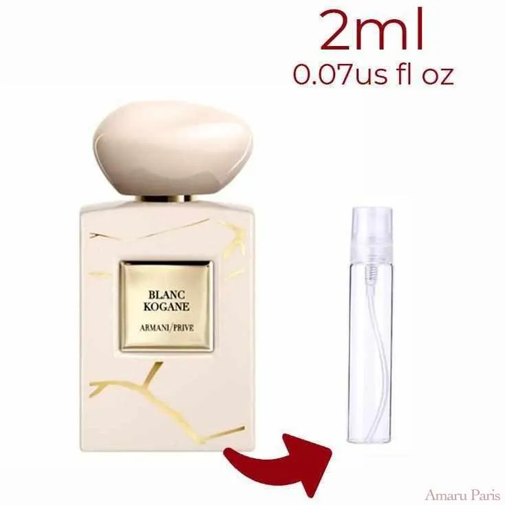White Kogane Giorgio Armani for women and men Decant Samples