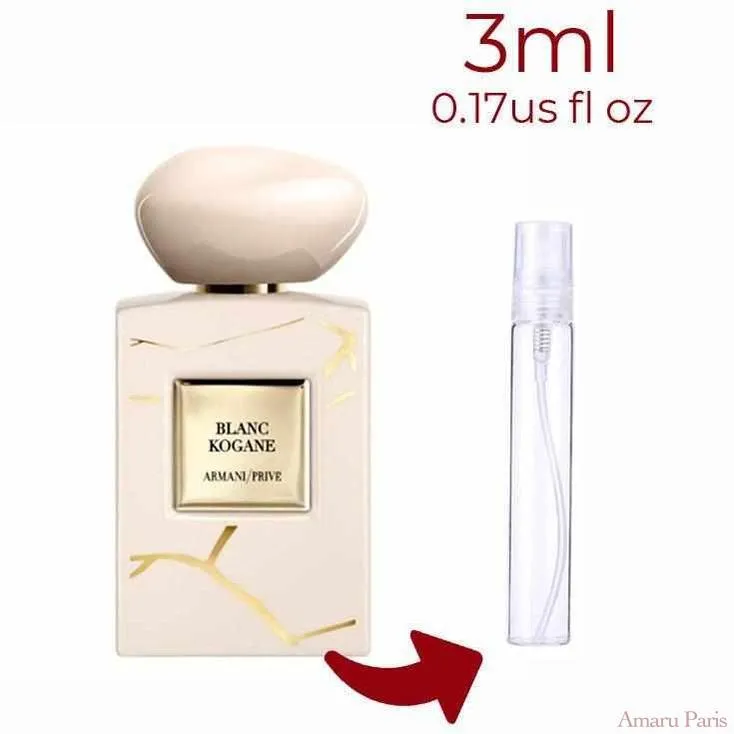 White Kogane Giorgio Armani for women and men Decant Samples
