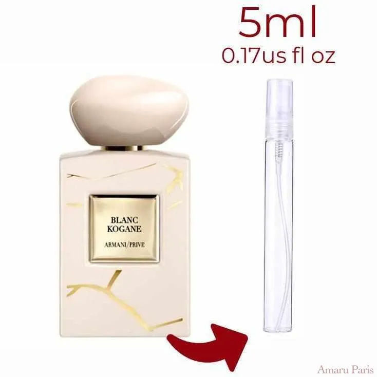 White Kogane Giorgio Armani for women and men Decant Samples