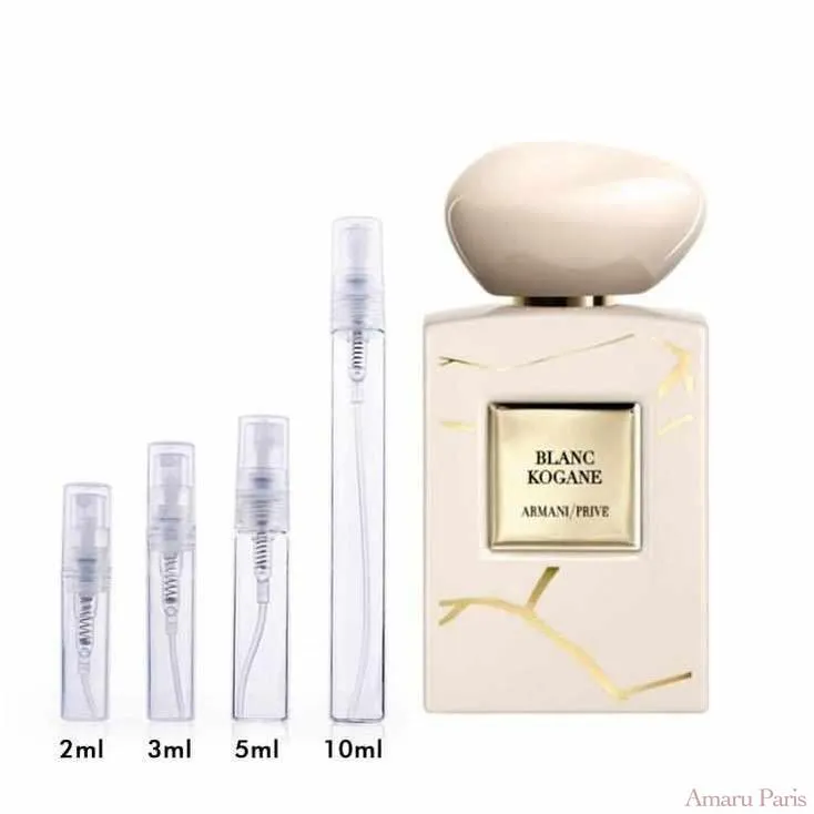 White Kogane Giorgio Armani for women and men Decant Samples