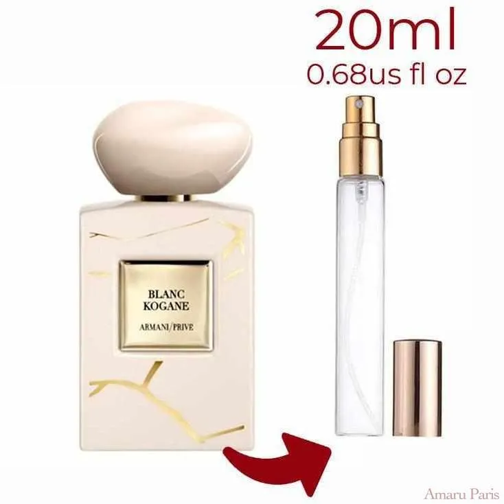 White Kogane Giorgio Armani for women and men Decant Samples