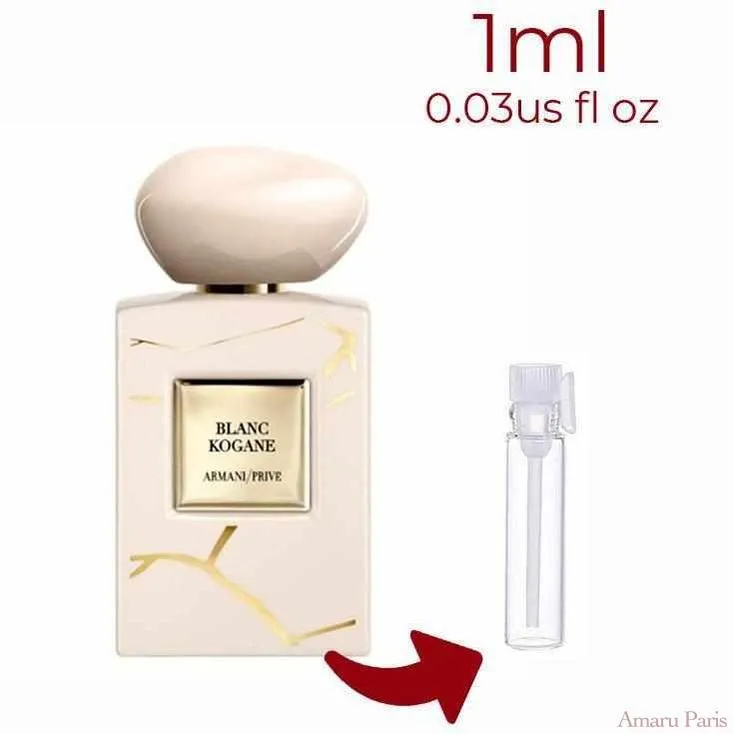 White Kogane Giorgio Armani for women and men Decant Samples