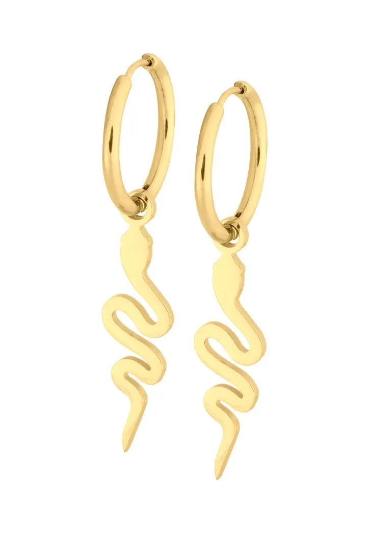 Wildcat - Little Snake Gold - Earrings