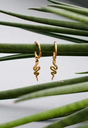 Wildcat - Little Snake Gold - Earrings