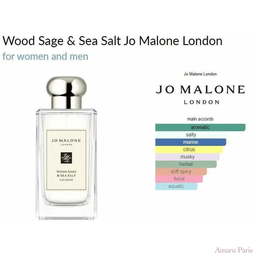 Wood Sage &amp; Sea Salt Jo Malone London for women and men Decant Samples